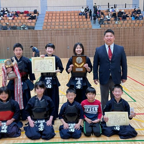 第37回広島県道場少年剣道大会　中学生の部　準優勝の画像